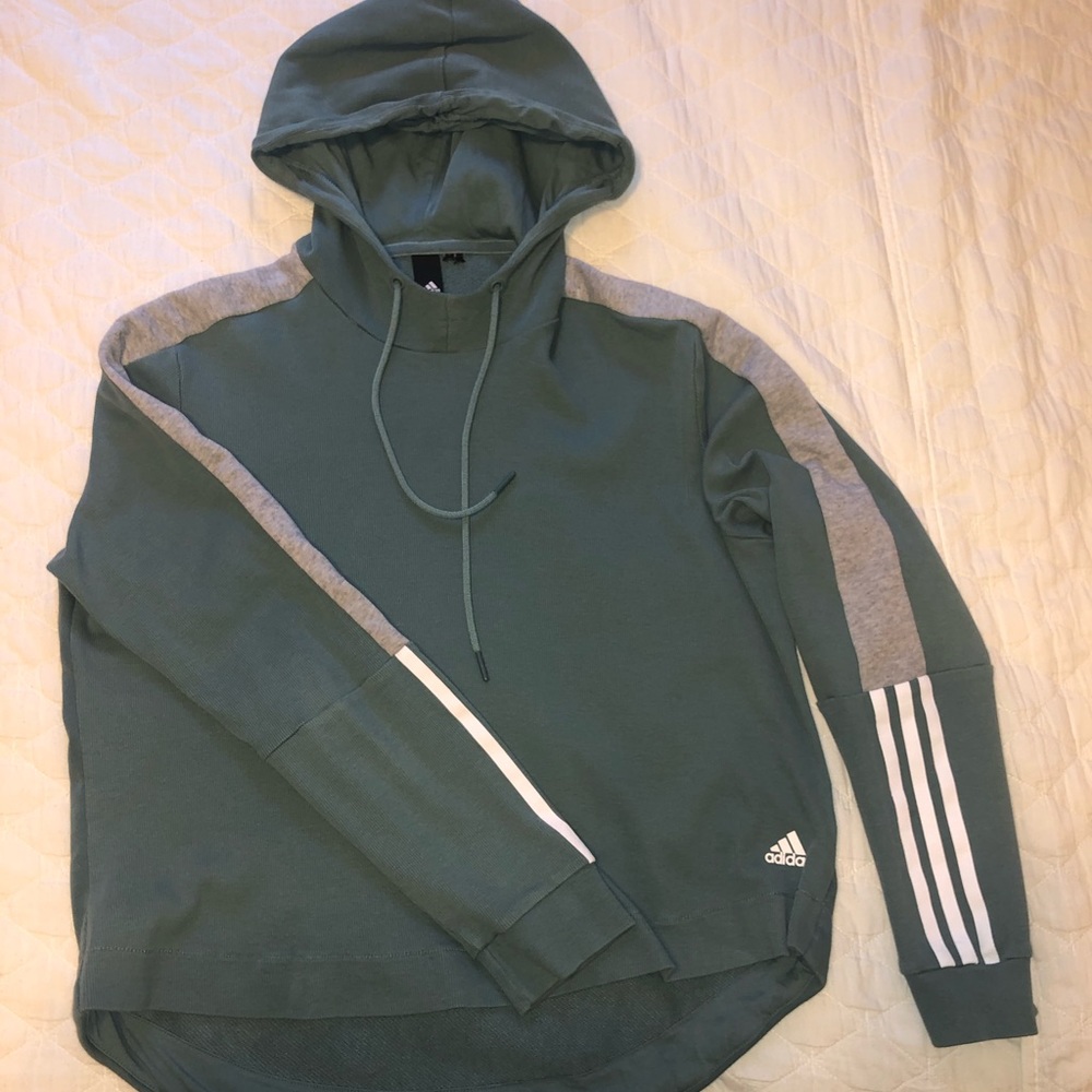 Adidas womans cowl neck hoodie